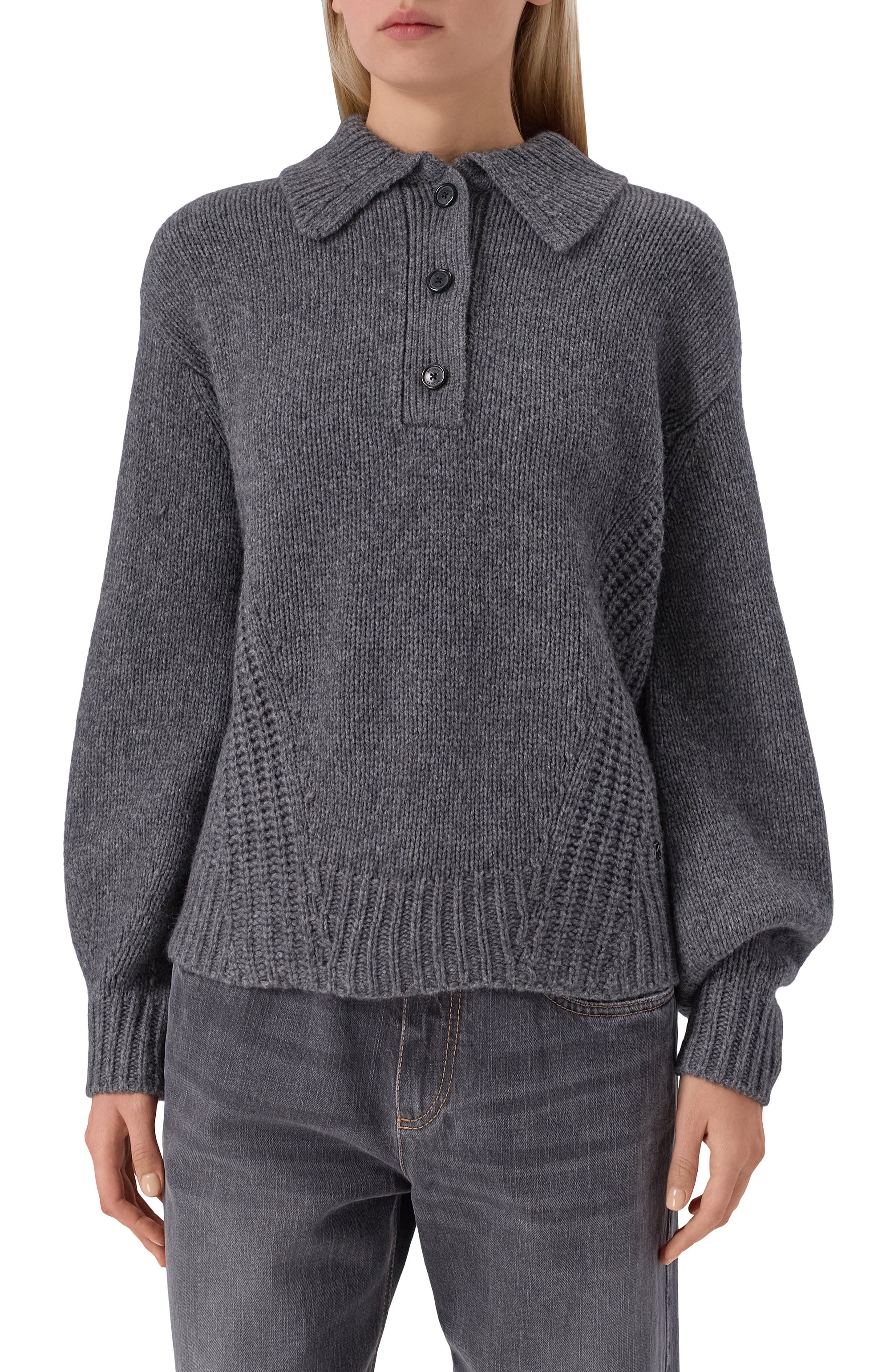 Шерстяное поло BOGNER, арт. 86669925, фото 3