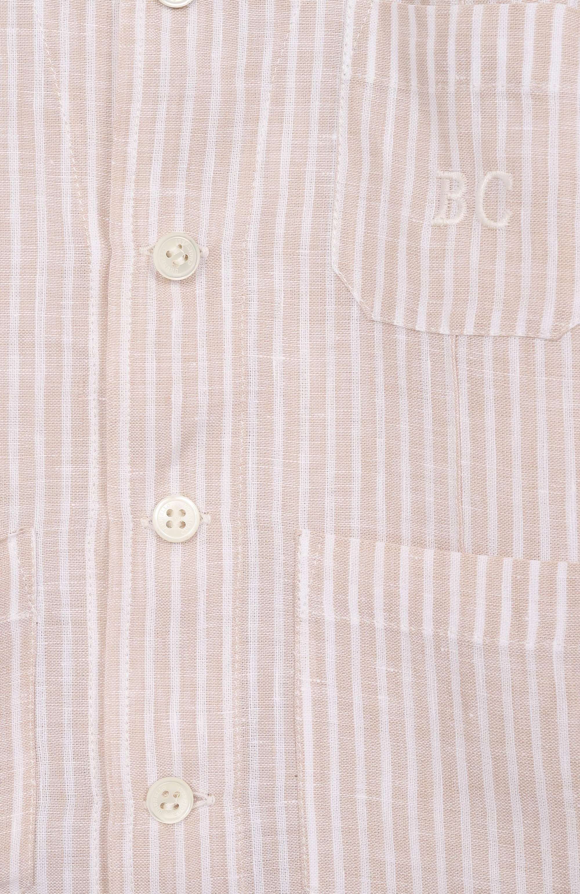 Льняная рубашка BRUNELLO CUCINELLI, арт. BH762CA03S, фото 3