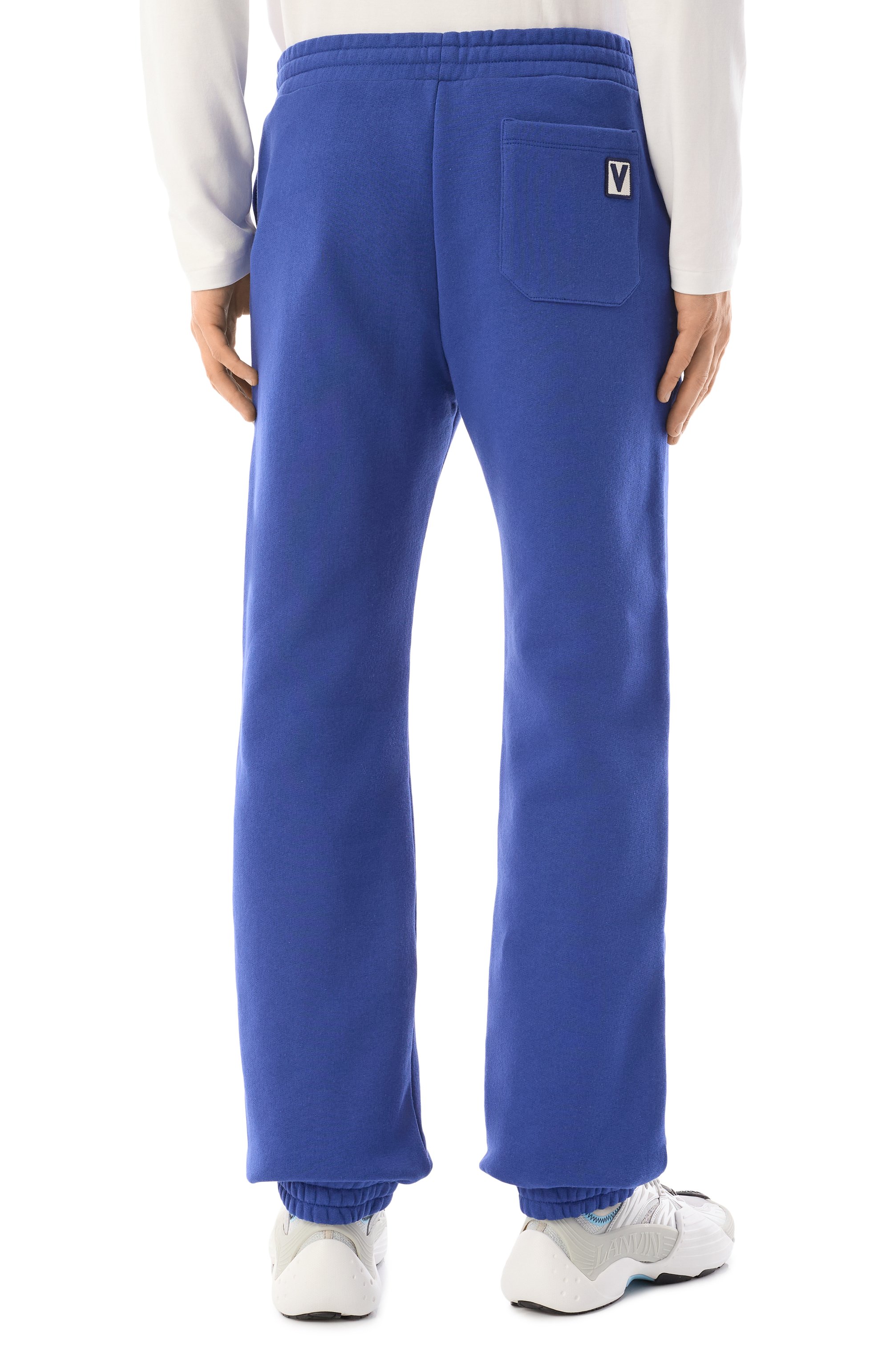 Хлопковые джоггеры VALENTINO, арт. 6V3MD04YARH, фото 4