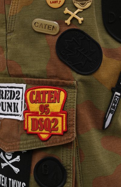 Хлопковые брюки DSQUARED2, арт. S75KB0249/S49605, фото 5