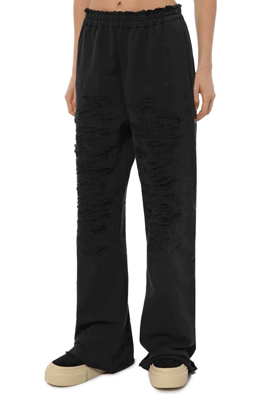 Хлопковые брюки MM6, арт. S62KB0214/M25004, фото 3