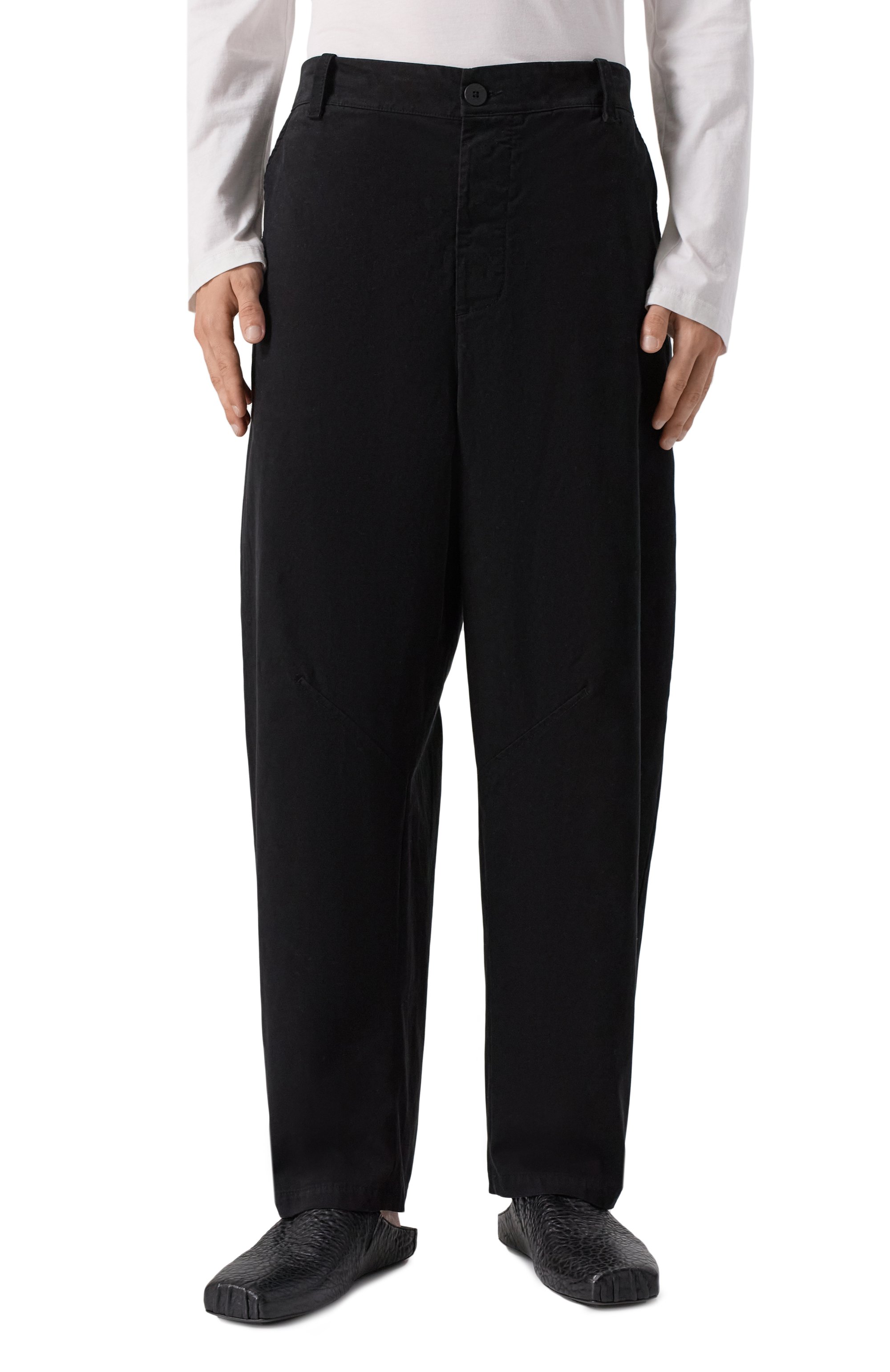 Хлопковые брюки TRANSIT, арт. CFUTRBD133, фото 3