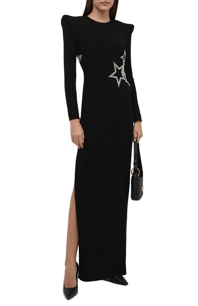 Платье из вискозы BALMAIN, арт. WF1RR000/P087, фото 2