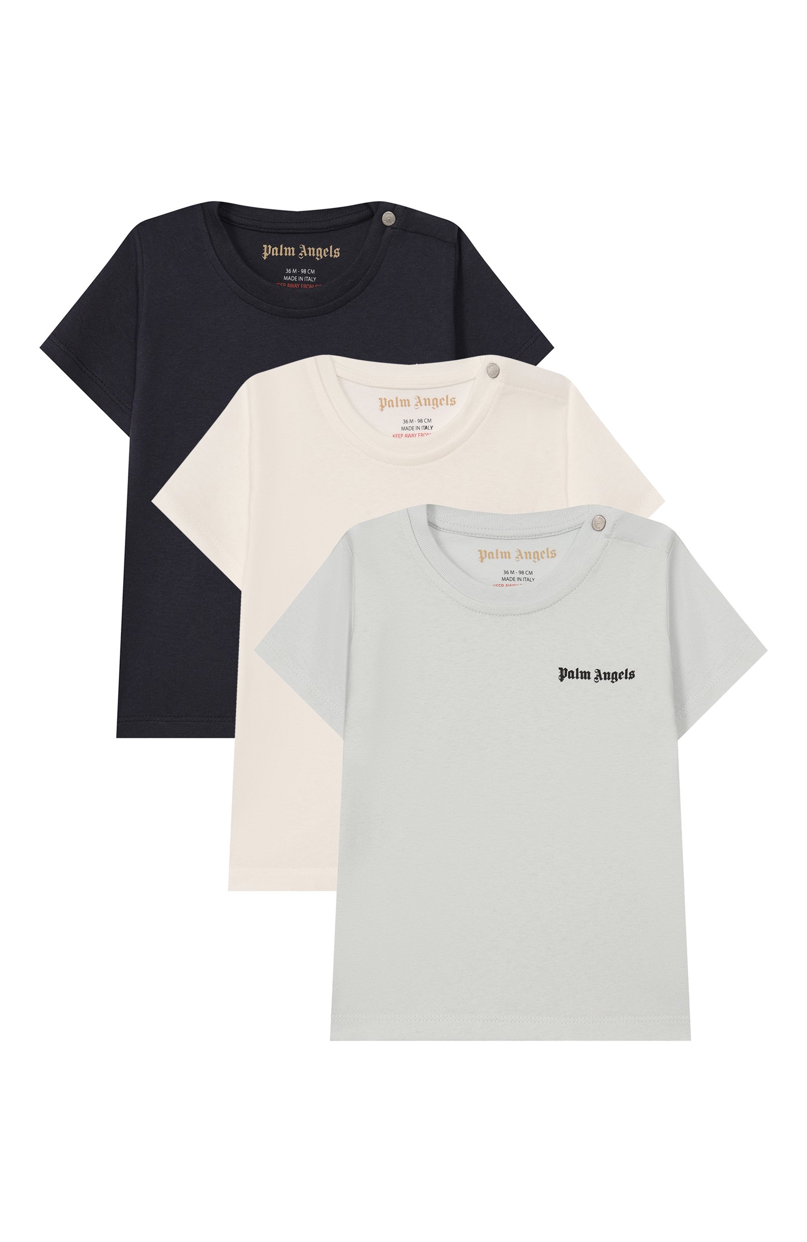 Комплект из трех футболок PALM ANGELS, арт. F6PANBTH178, фото 1