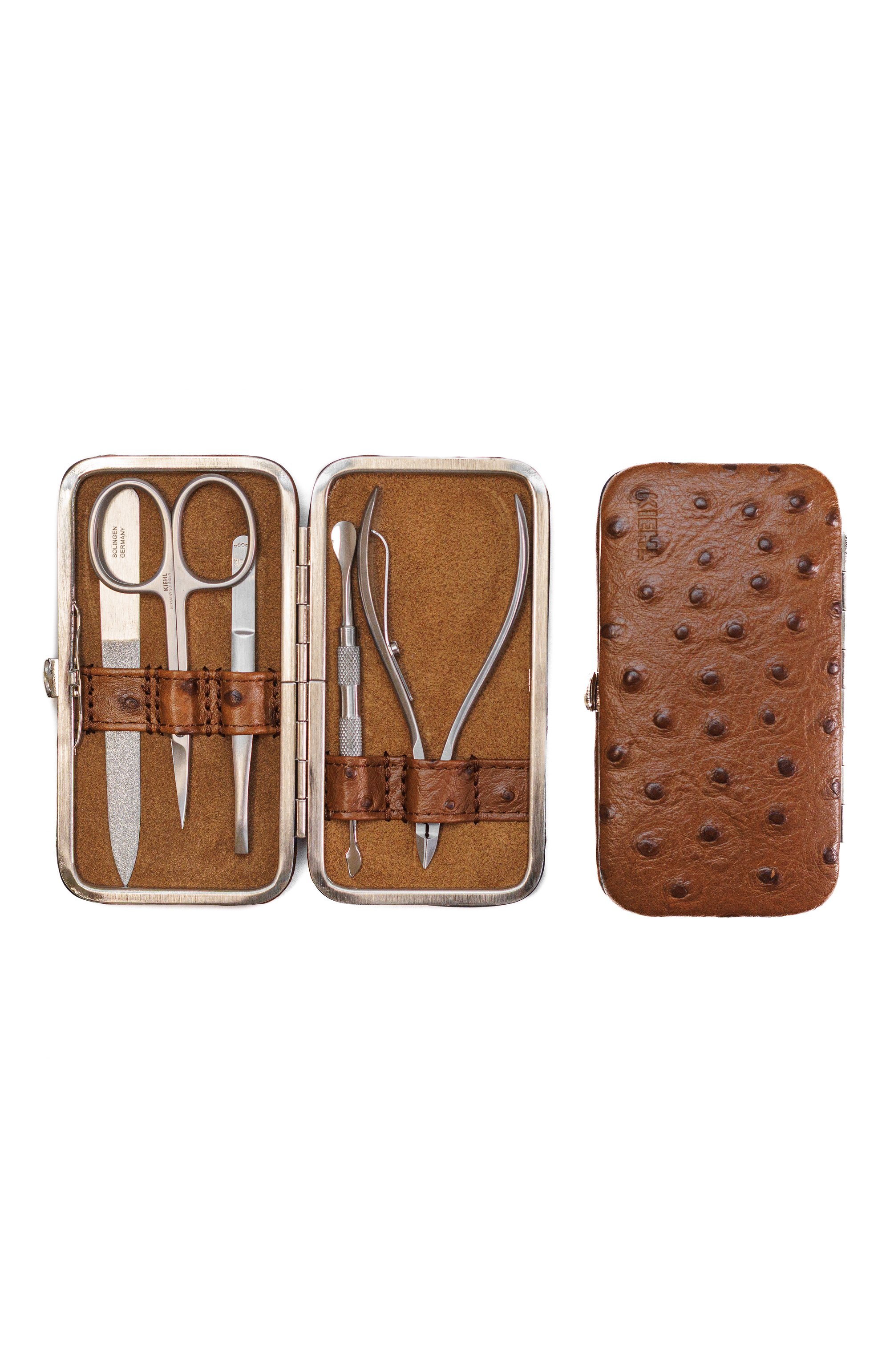 Маникюрный набор KIEHL SOLINGEN бесцветного цвета по цене 44400 руб., арт. 9554iL Struzzino brandy, фото 1 Маникюрный набор KIEHL SOLINGEN, арт. 9554iL Struzzino brandy, фото 1