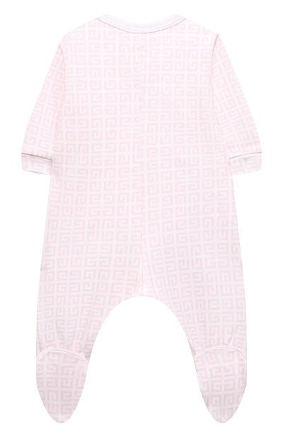 Хлопковый комбинезон GIVENCHY розового цвета по цене 25750 руб., арт. H97072, фото 2 Хлопковый комбинезон GIVENCHY, арт. H97072, фото 2