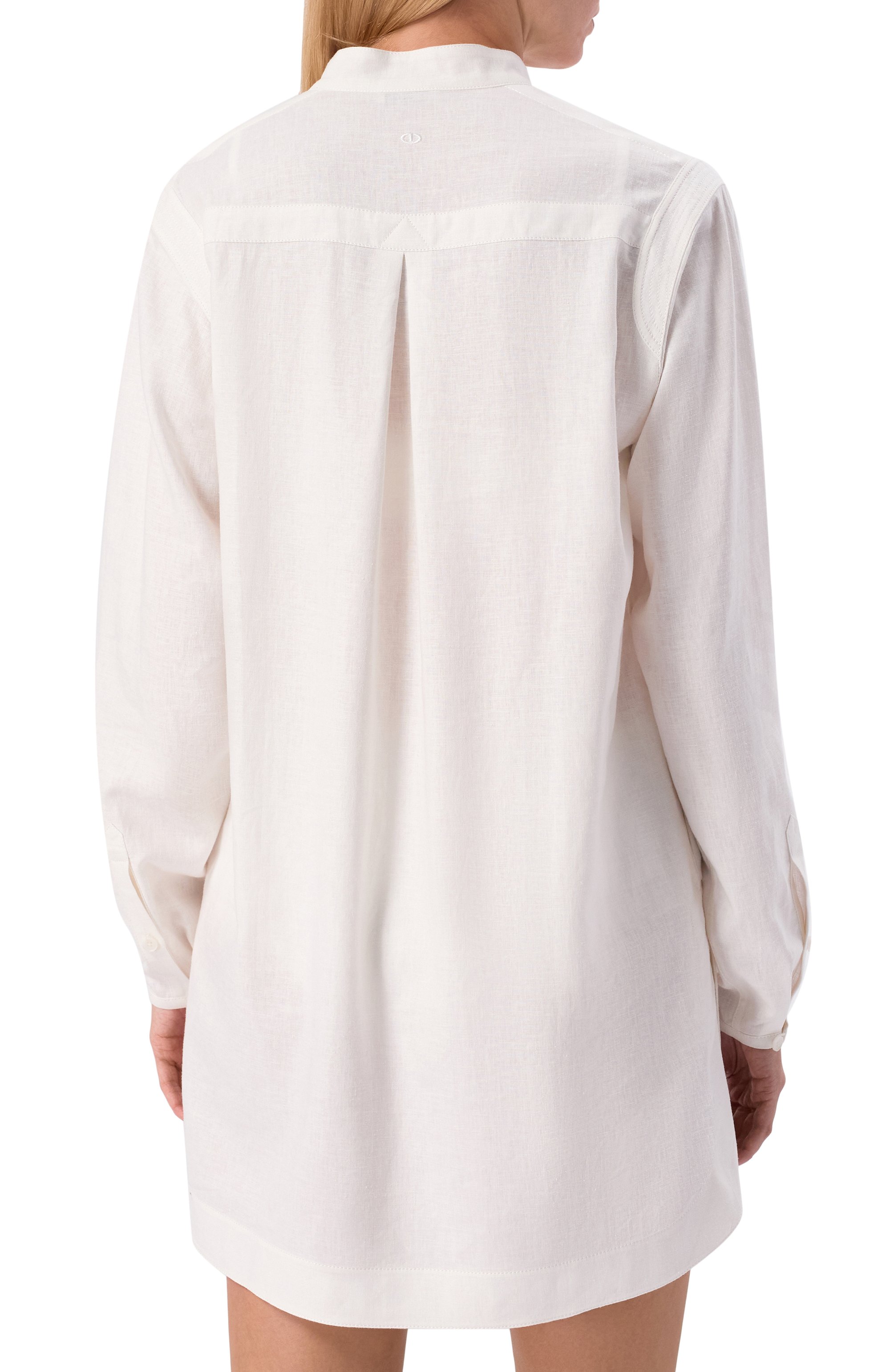 Туника изо льна и вискозы EDOMO, арт. B003104SS25, фото 4