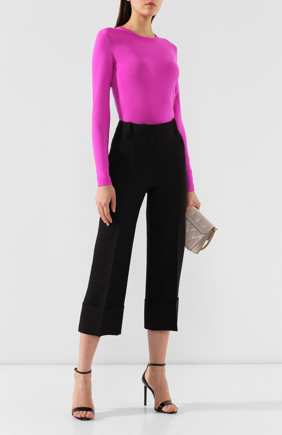 Кашемировый пуловер RALPH LAUREN фуксия цвета по цене 79150 руб., арт. 290615194, фото 2 Кашемировый пуловер RALPH LAUREN, арт. 290615194, фото 2