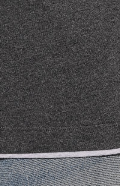 Хлопковая футболка BRUNELLO CUCINELLI, арт. M0B137427, фото 5