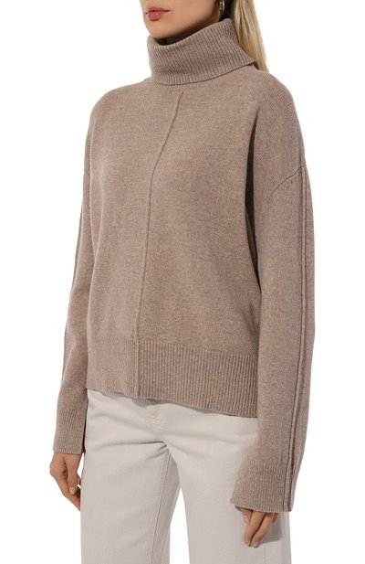 Кашемировый свитер MAX AND MOI бежевого цвета по цене 34650 руб., арт. BILBA0, фото 3 Кашемировый свитер MAX AND MOI, арт. BILBA0, фото 3