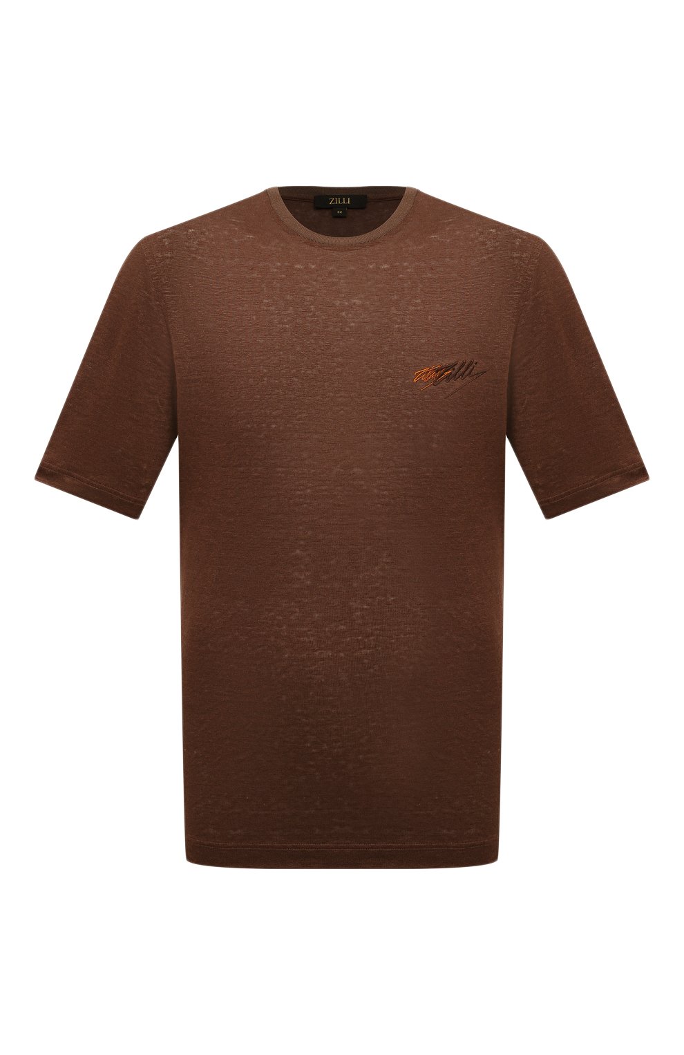 Льняная футболка ZILLI, арт. TSR02AM0800VZLF65M, фото 1