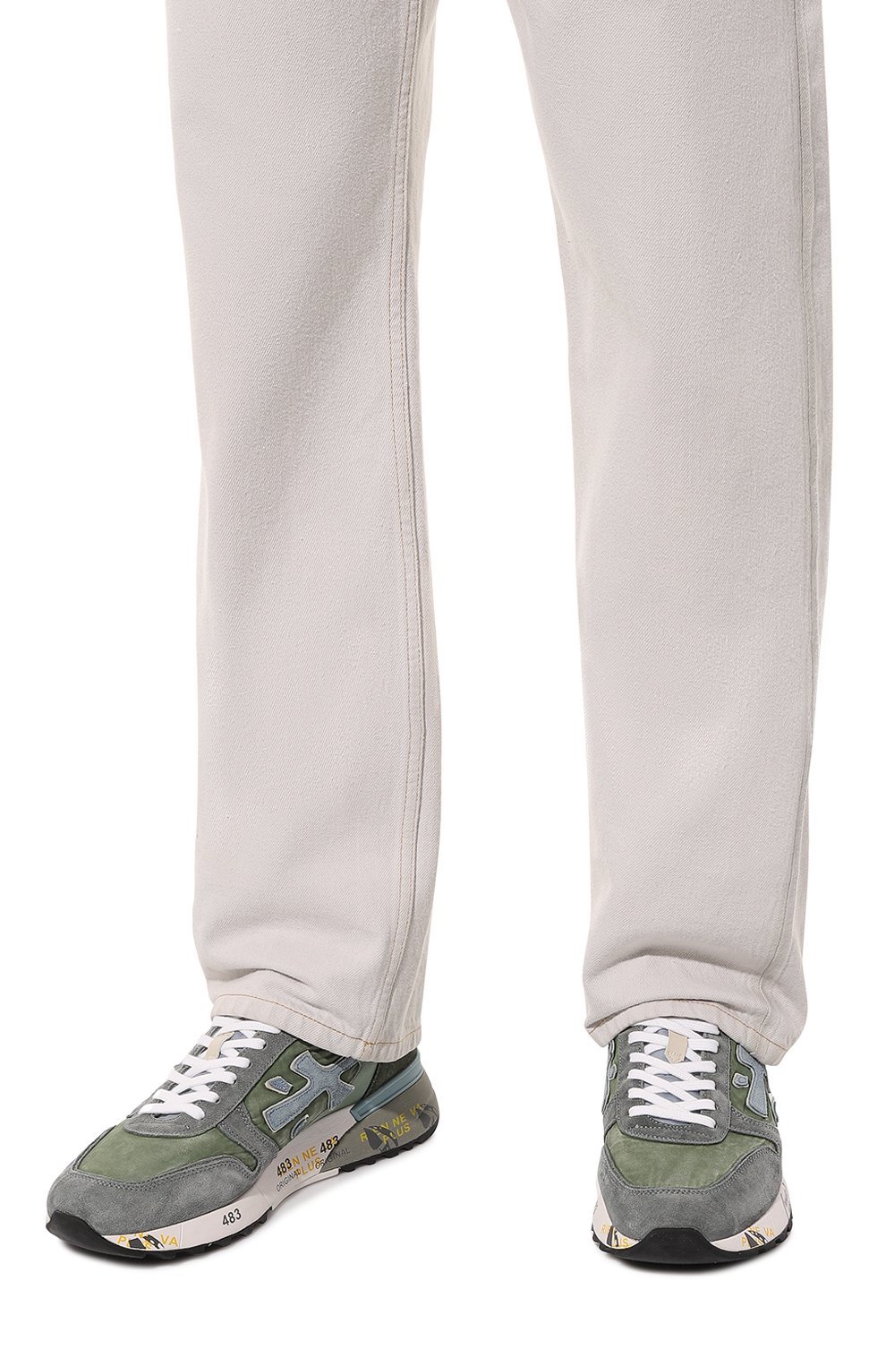 Комбинированные кроссовки mick PREMIATA, арт. MICK/VAR 6617, фото 3