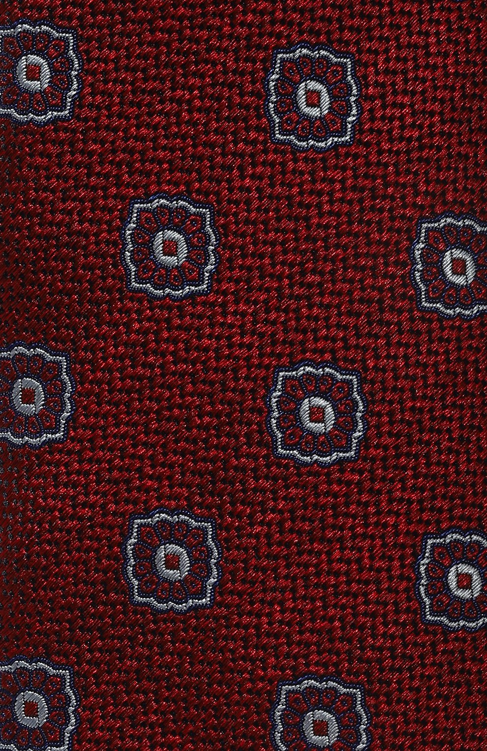 Шелковый галстук CANALI красного цвета по цене 15450 руб., арт. 18/HJ03939, фото 4 Шелковый галстук CANALI, арт. 18/HJ03939, фото 4