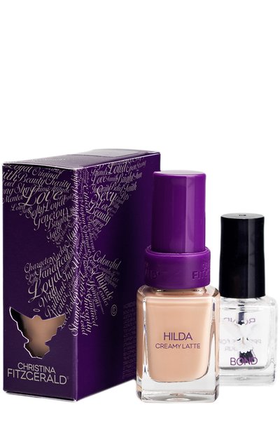 Женский лак для ногтей \кремовый латте\" hilda creamy latte + bond" CHRISTINA FITZGERALD, арт. 9333381000699