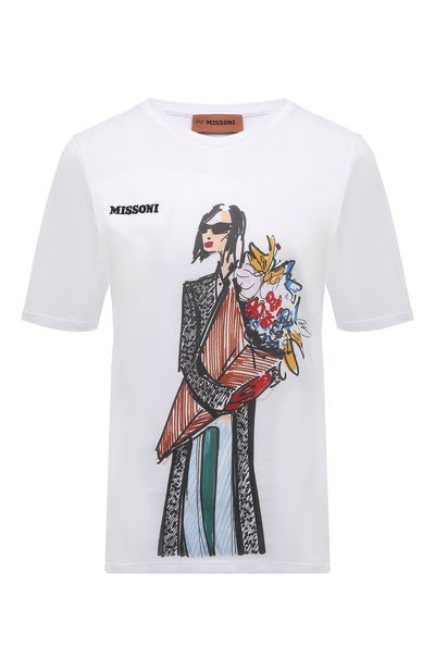 Хлопковая футболка MISSONI, арт. WL0B/BJ00DN, фото 1