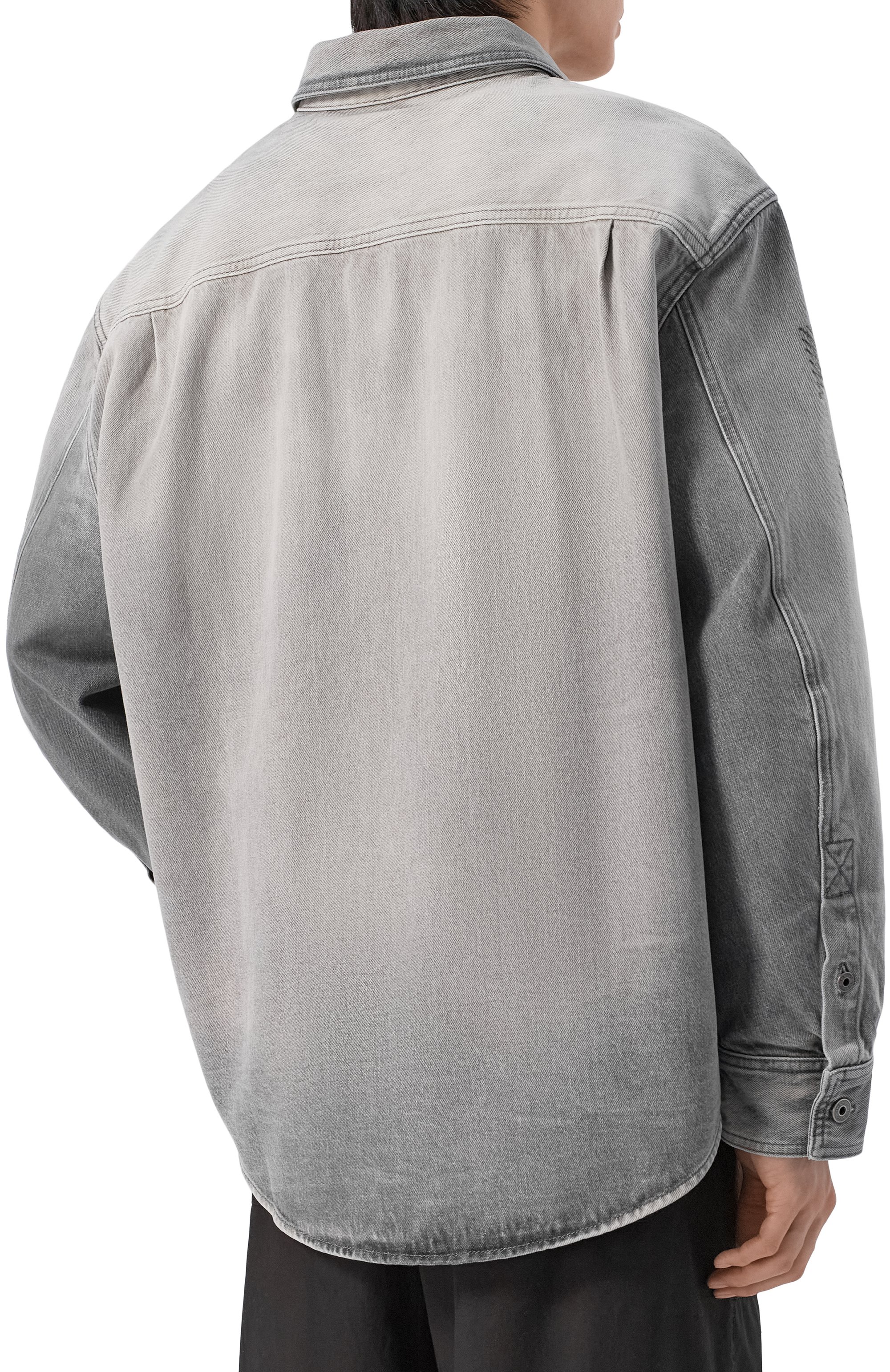 Джинсовая рубашка OFF-WHITE, арт. 0MYD05VS26DEN003, фото 4