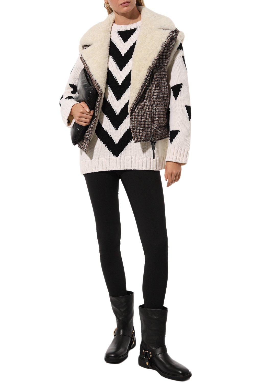 Кожаные ботинки vlogo signature VALENTINO, арт. 5W2S0JK6/DSH, фото 2