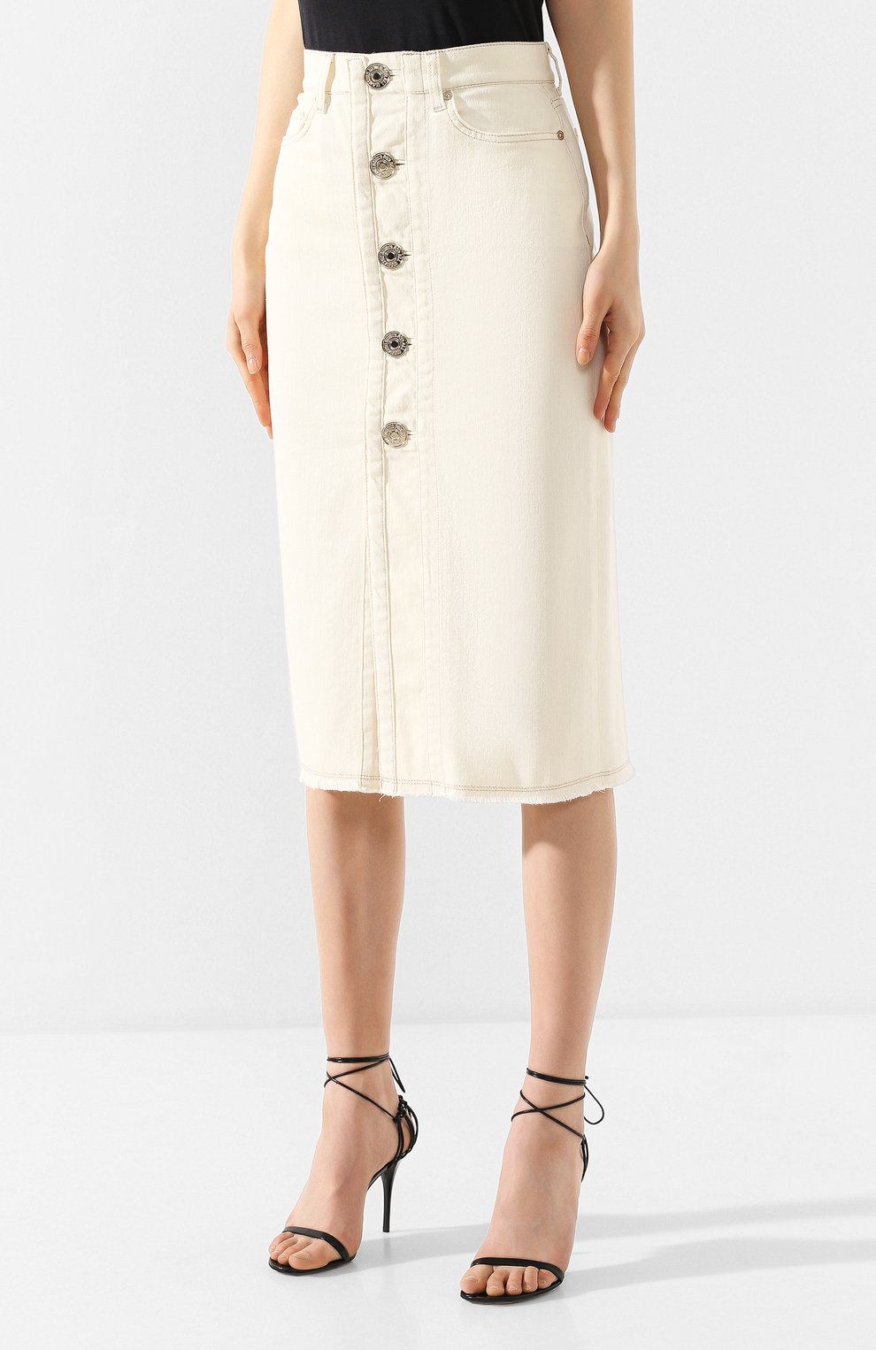 Джинсовая юбка 7 FOR ALL MANKIND, арт. JSQFV520VN, фото 3