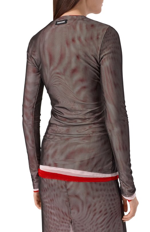 Топ MSGM 3942MDM08/257820 Чёрный  3942MDM08/257820 Фото 4