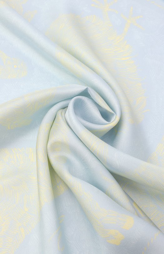 Шелковый платок Jacquemus 25HACU00824/AW00263 Голубой  25HACU00824/AW00263 Фото 3