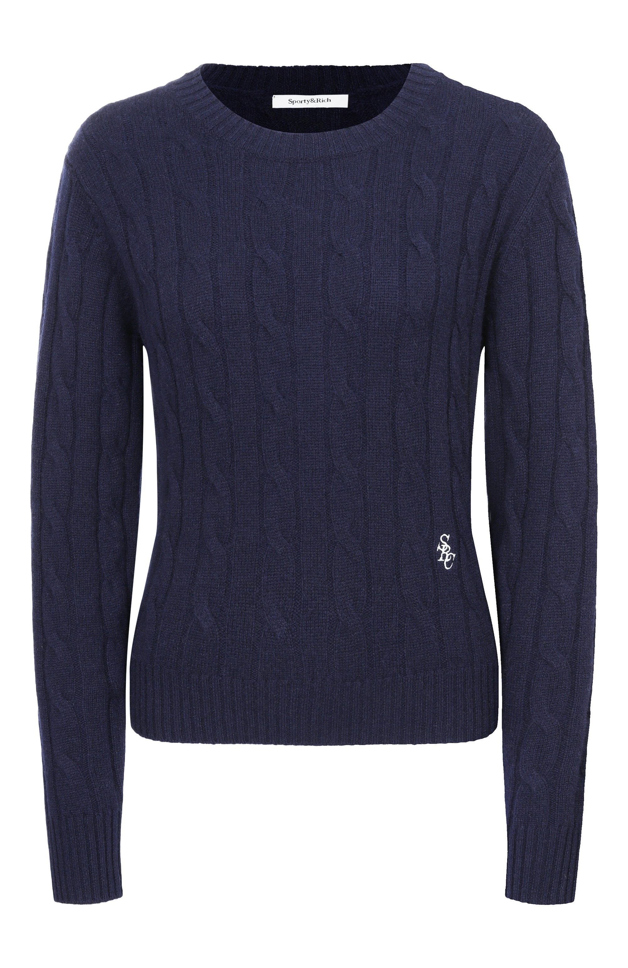 Свитер из кашемира и шерсти SPORTY AND RICH, арт. WS06665302BL106, фото 1