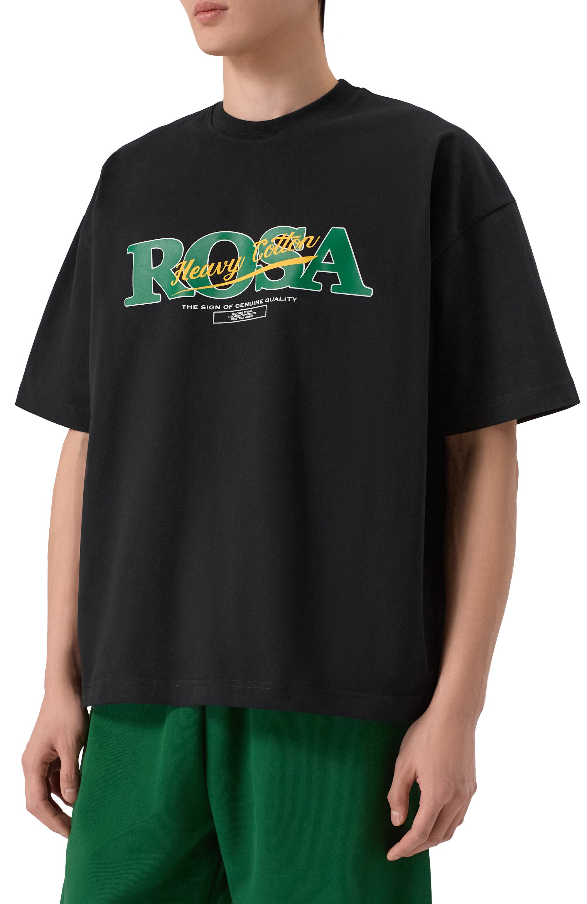 Хлопковая футболка PLANTA ROSA, арт. PR/T02/CHARM-BOLD/300VELVET, фото 3