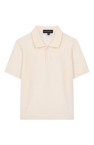 Поло из вискозы EMPORIO ARMANI, арт. EB001222/AF23412