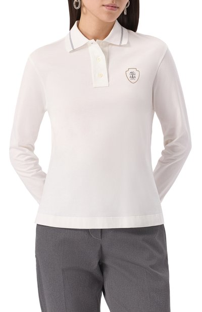 Хлопковое поло BRUNELLO CUCINELLI, арт. M0T81VD135, фото 3