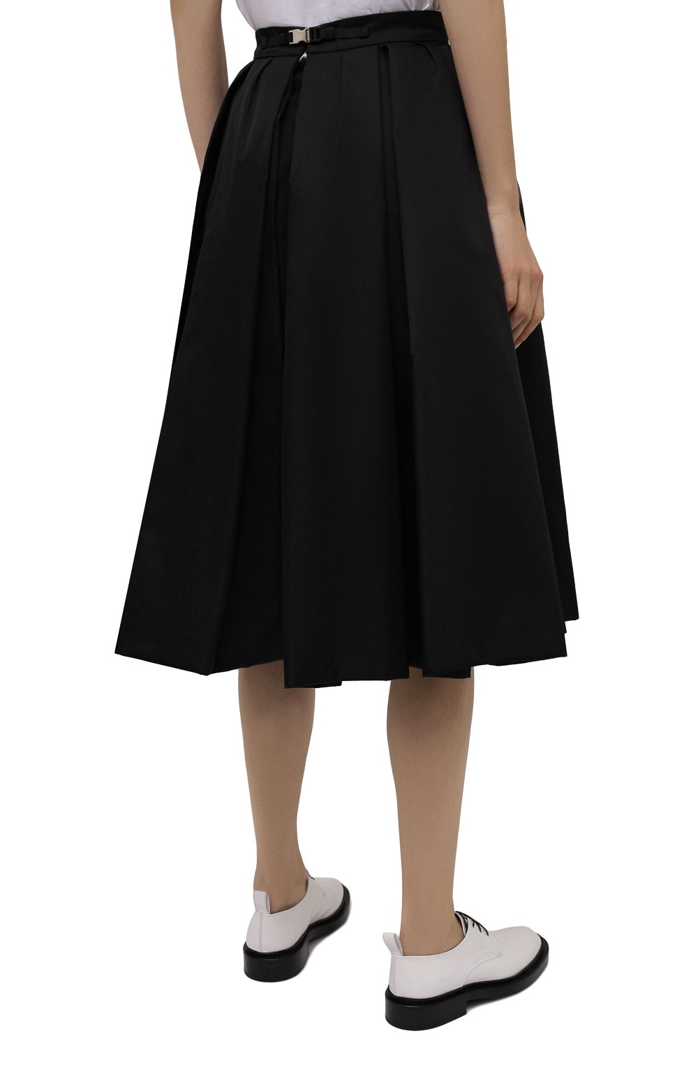 Плиссированная юбка PRADA, арт. 21H911-1WQ8-F0002-212, фото 4