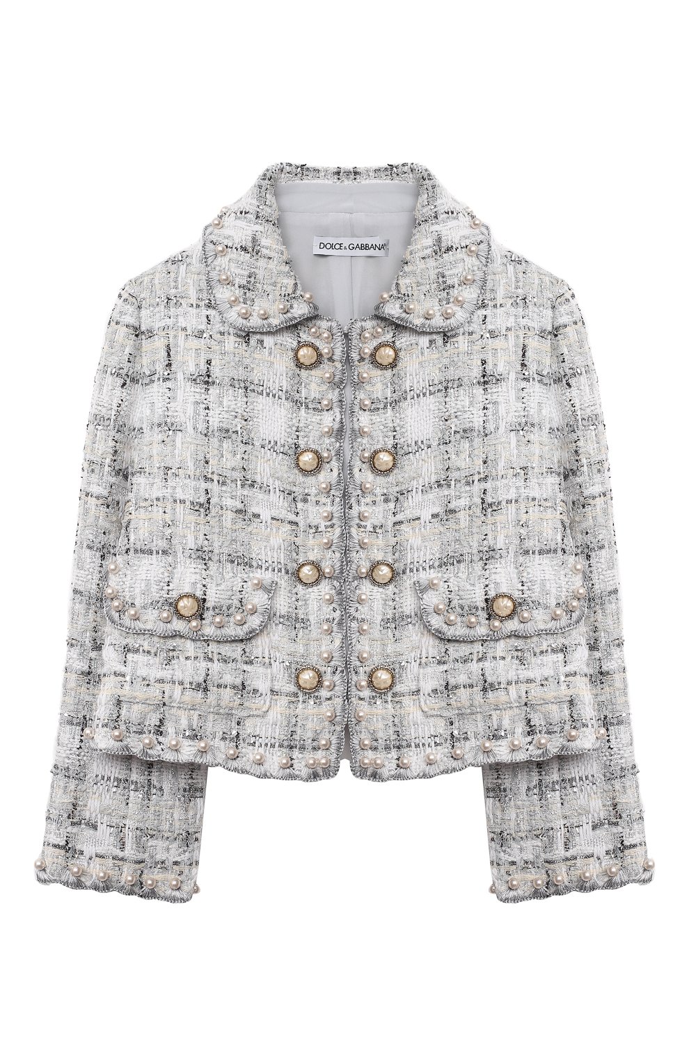 Твидовый жакет DOLCE & GABBANA, арт. L52E16/FQ0AD/2-6, фото 1