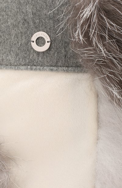 Шапка-ушанка alaskan с мехом лисицы LORO PIANA, арт. FAI8740, фото 3