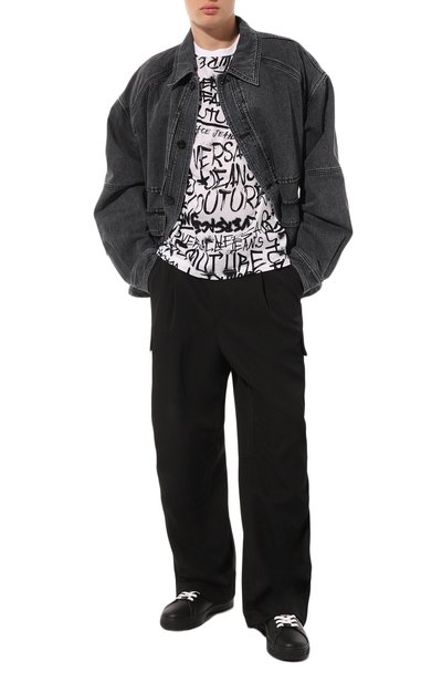 Хлопковая футболка VERSACE JEANS COUTURE, арт. 75GAH6S0/JS211, фото 2