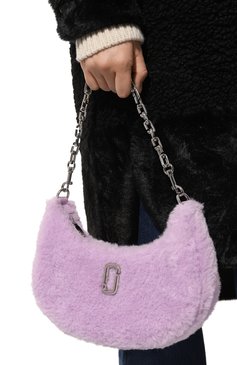 Женская сумка roxane MARC JACOBS (THE) сиреневого цвета, арт. 2F3HSH054H02 | Фото 2 (Сумки-технические: Сумки top-handle; Размер: medium; Материал сплава: Проставлено; Материал: Текстиль; Драгоценные камни: Проставлено)