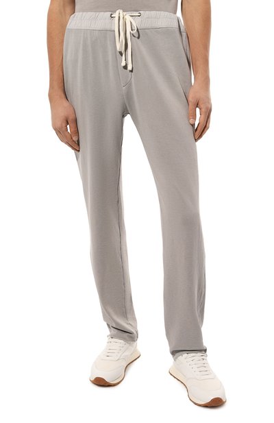 Хлопковые брюки JAMES PERSE, арт. MXA1352/FOG, фото 3