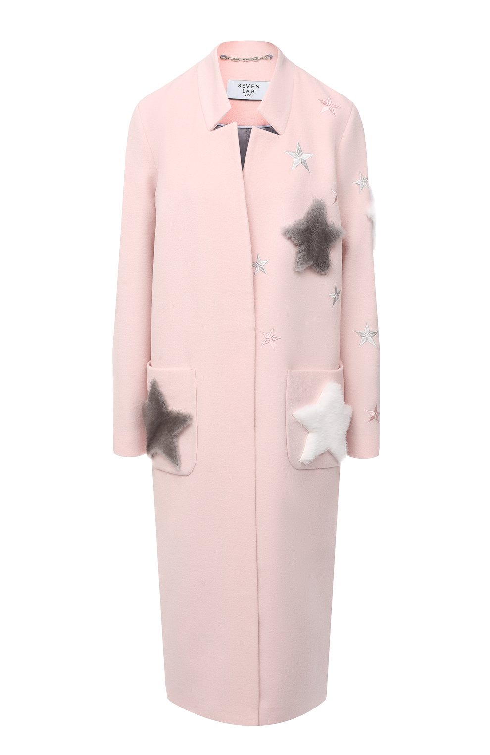 Шерстяное пальто SEVEN LAB, арт. CL20-007/2 pink, фото 1
