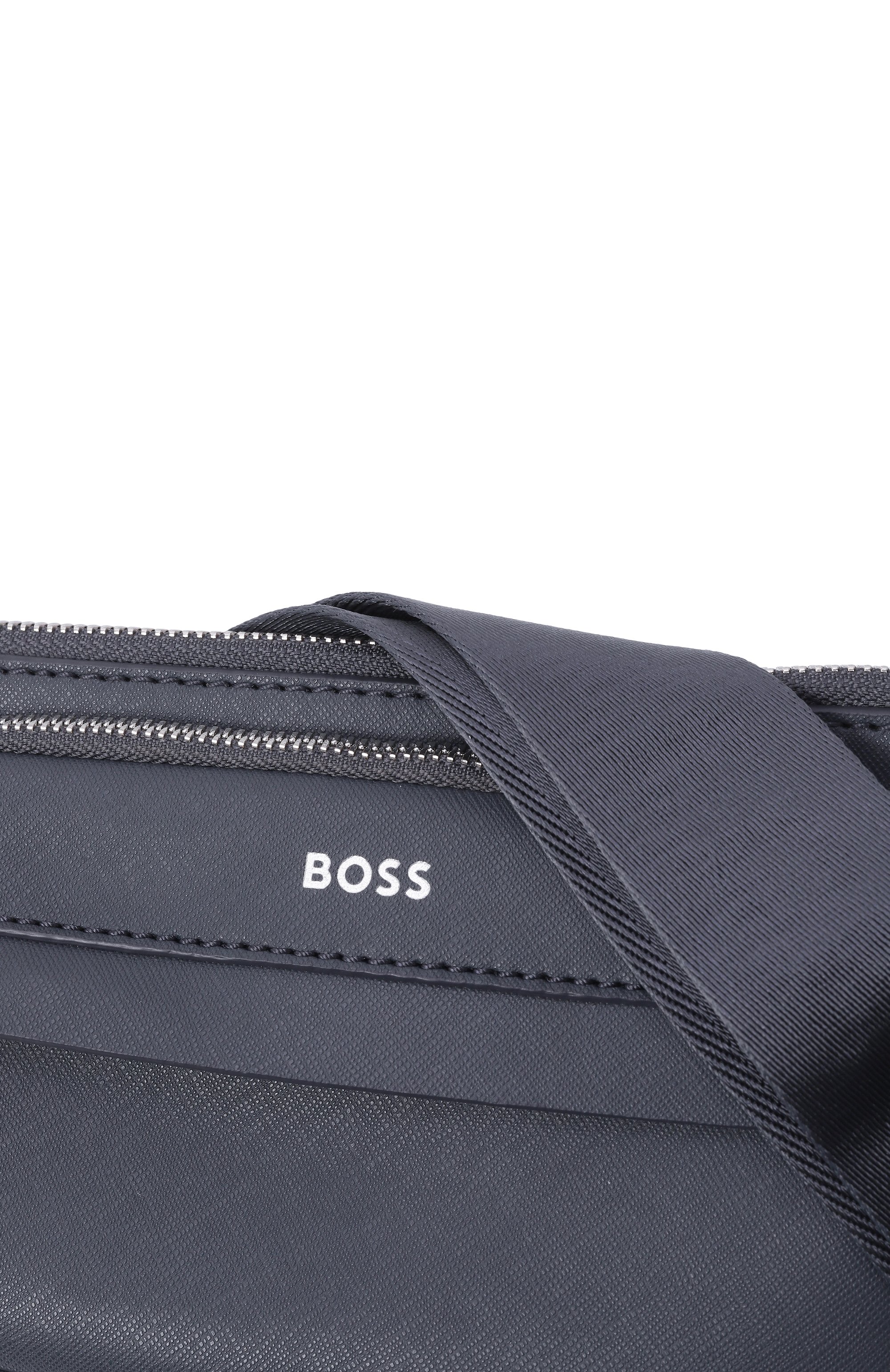 Поясная сумка zair BOSS синего цвета по цене 22450 руб., арт. 50530098, фото 3 Поясная сумка zair BOSS, арт. 50530098, фото 3