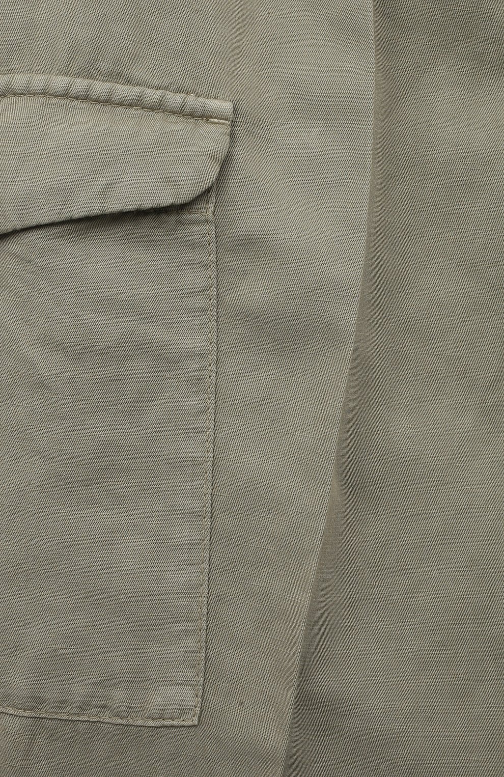 Брюки-карго изо льна и хлопка BRUNELLO CUCINELLI, арт. B291DP115C, фото 3