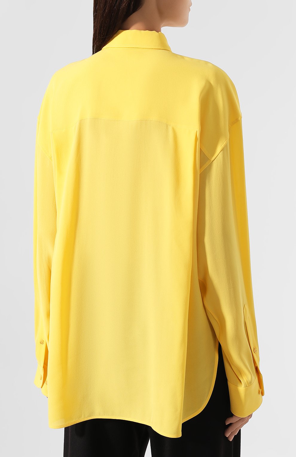 Шелковая рубашка BALENCIAGA, арт. 595040/TGN04, фото 4