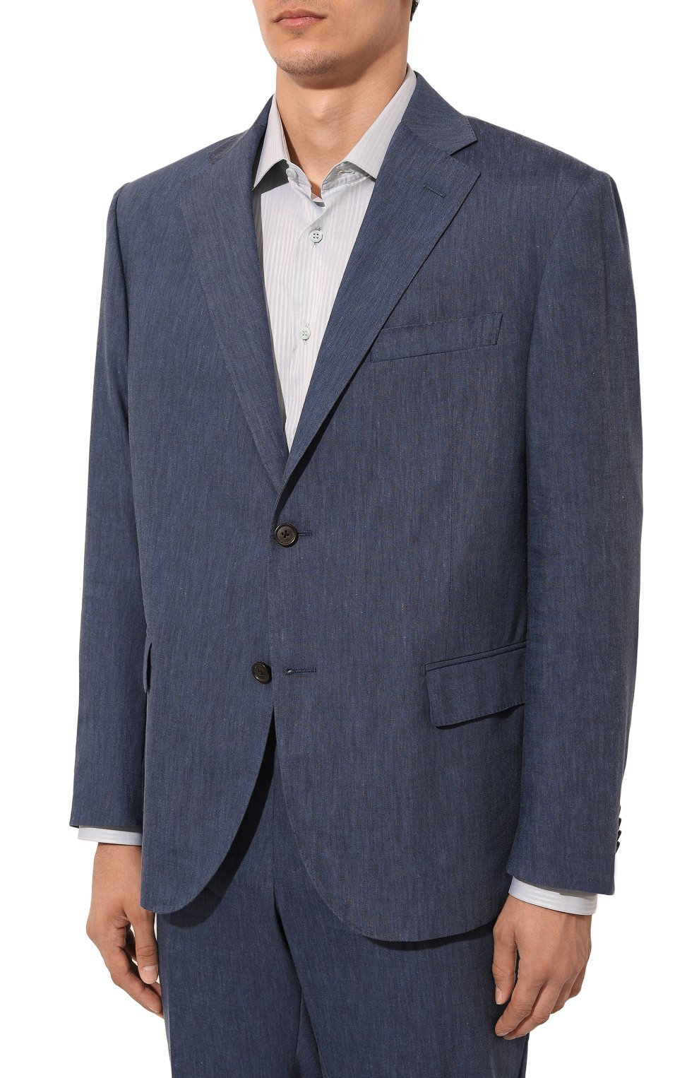 Костюм изо льна и шерсти CORNELIANI, арт. 93X008_935002/9318440_1, фото 4