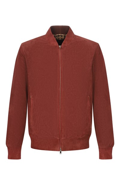 Мужской замшевый бомбер MVST, арт. M26.2PM.L026/L016