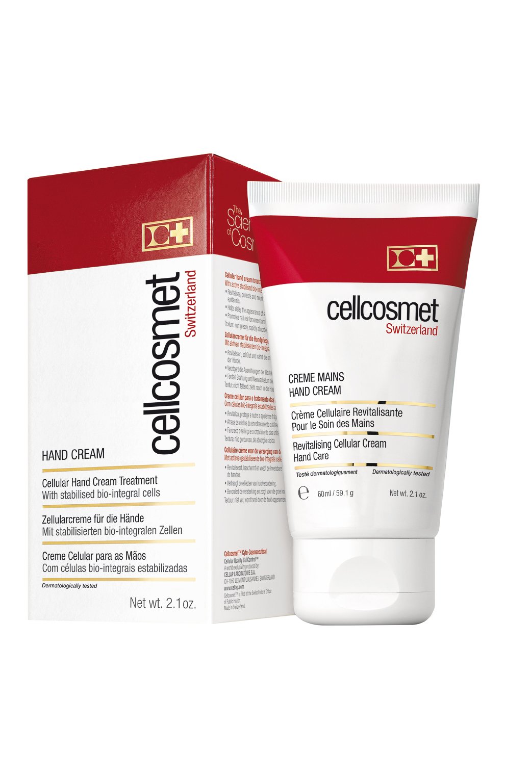 Клеточный крем для рук (60ml) CELLCOSMET AND CELLMEN, арт. 2115_1401, фото 2