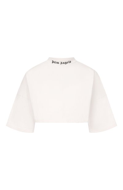Женская хлопковая футболка PALM ANGELS, арт. PWAA054S26JER002
