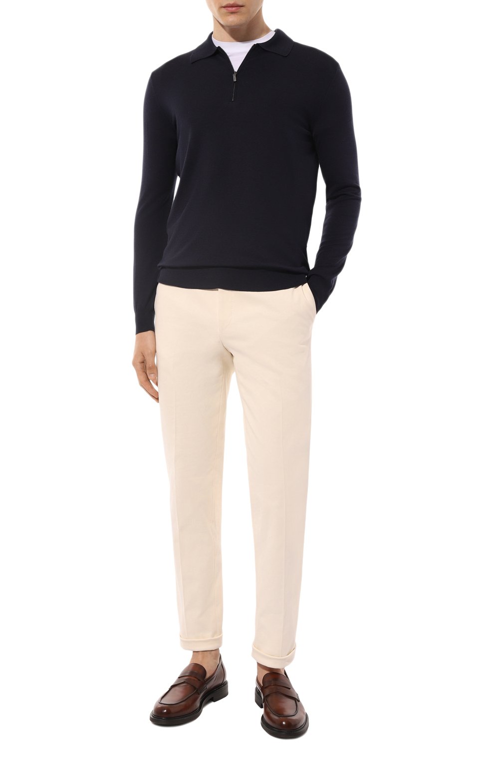 Поло из кашемира и шелка COLOMBO, арт. MA04336/FF00150, фото 2