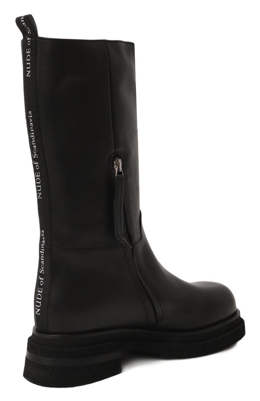 Кожаные полусапоги Sunny Nude of Scandinavia Чёрный, фото 5