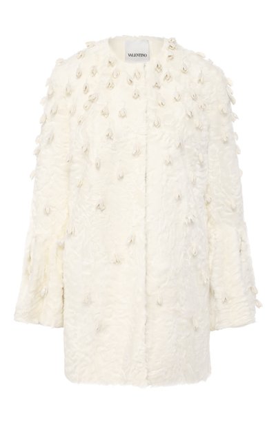 Женское меховое пальто VALENTINO, арт. SF3FA786CRF