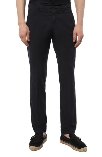 Брюки FEDELI темно-синего цвета по цене 31650 руб., арт. 6UEL0409, фото 3 Брюки FEDELI, арт. 6UEL0409, фото 3