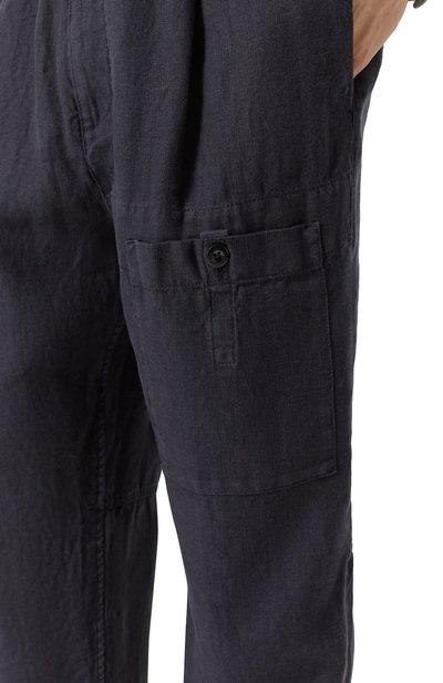 Льняные брюки C.P. COMPANY, арт. 18CMPA270A1103410, фото 5