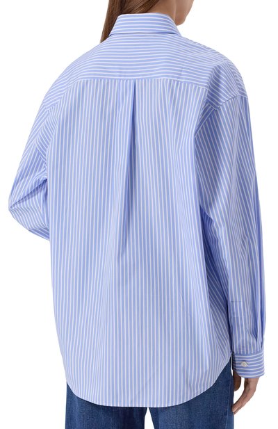 Хлопковая рубашка sporty & rich x hotel du cap-eden-roc SPORTY AND RICH, арт. SI00760673ST61, фото 4