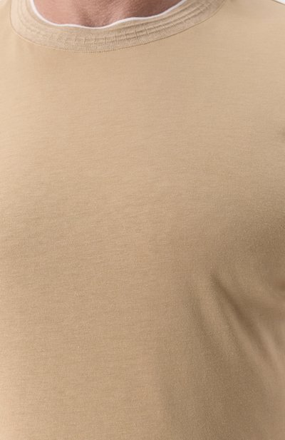 Футболка из хлопка и лиоцелла CANALI, арт. T0866B/MJ02241, фото 5