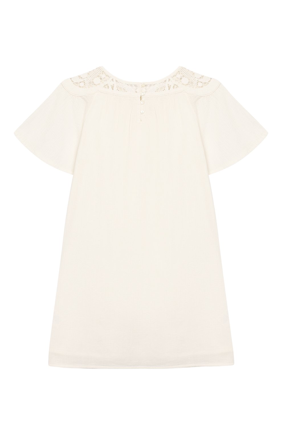 Хлопковое платье CHLOÉ, арт. C12724/6A-12A, фото 2